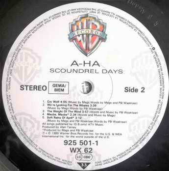 LP a-ha: Scoundrel Days 652752