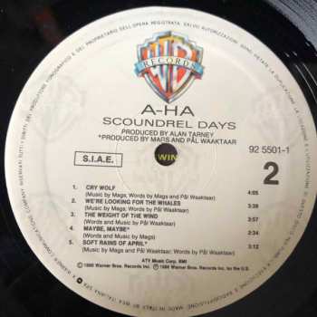 LP a-ha: Scoundrel Days 660840