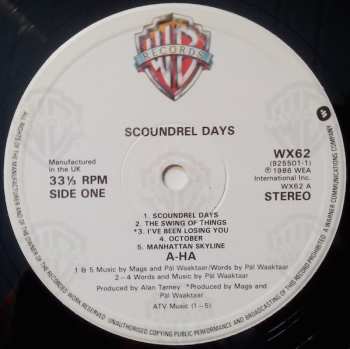 LP a-ha: Scoundrel Days 669427