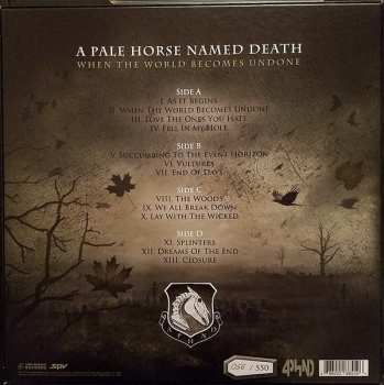 2LP/CD/Box Set A Pale Horse Named Death: When The World Becomes Undone LTD | NUM | DIGI | CLR 362194