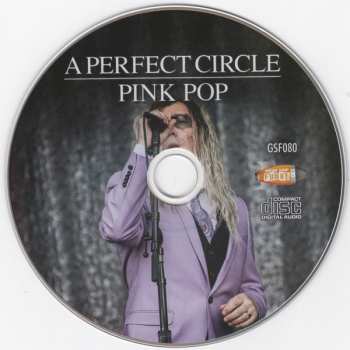 CD A Perfect Circle: Pink Pop: The Classic Festival Broadcast (2018) 647241