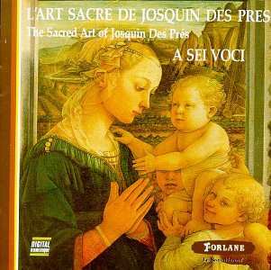 CD Josquin Des Prés: L'Art Sacré De Josquin Des Prés 597449