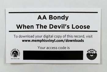 LP A.A. Bondy: When The Devil's Loose 558965