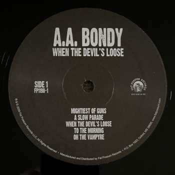 LP A.A. Bondy: When The Devil's Loose 558965