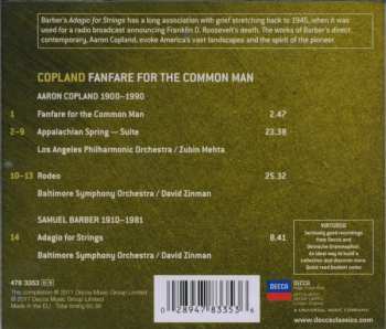 CD Los Angeles Philharmonic Orchestra: Fanfare For The Common Man / Adagio 45560