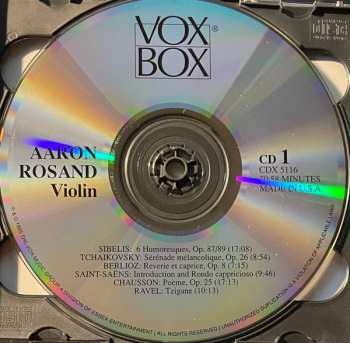 2CD Aaron Rosand: Aaron Rosand Plays  558051