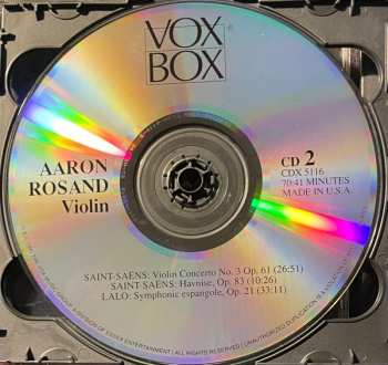 2CD Aaron Rosand: Aaron Rosand Plays  558051