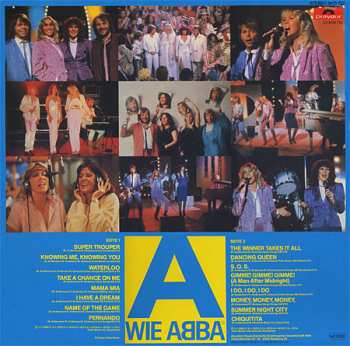 LP ABBA: A Wie ABBA (Die Grössten Erfolge Von »Waterloo« Bis »Super Trouper«) 646755