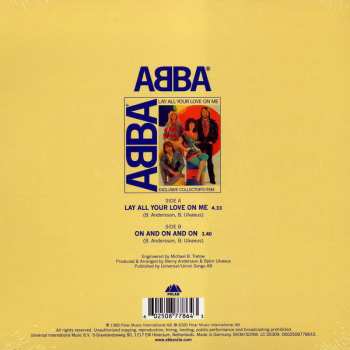 SP ABBA: Lay All Your Love On Me LTD | PIC 113433