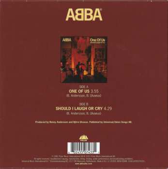 SP ABBA: One Of Us / Should I Laugh Or Cry PIC | LTD 549285