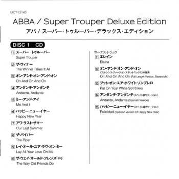 CD/DVD ABBA: Super Trouper DLX 570813