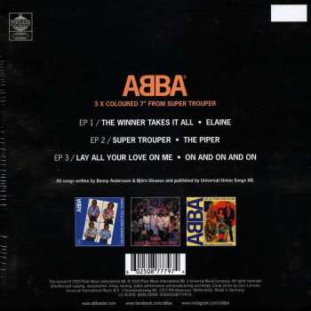 3SP/Box Set ABBA: Super Trouper - The Singles LTD | NUM | CLR 35141