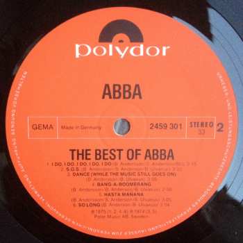 LP ABBA: The Best Of ABBA 585620