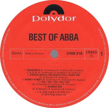 LP ABBA: The Best Of ABBA 639641