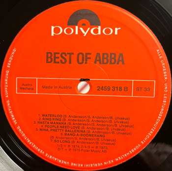 LP ABBA: The Best Of ABBA 649793