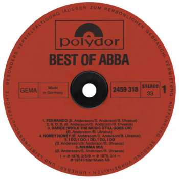 LP ABBA: The Best Of ABBA 71083