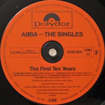 2LP ABBA: The Singles (The First Ten Years) 632738