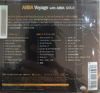 2CD ABBA: Voyage With "ABBA Gold" = ヴォヤージ with 『アバ・ゴールド』 LTD 616393