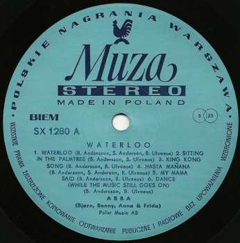 LP ABBA: Waterloo 41927