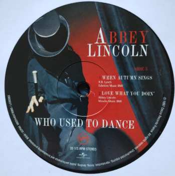 2LP Abbey Lincoln: Who Used To Dance LTD | CLR 647697