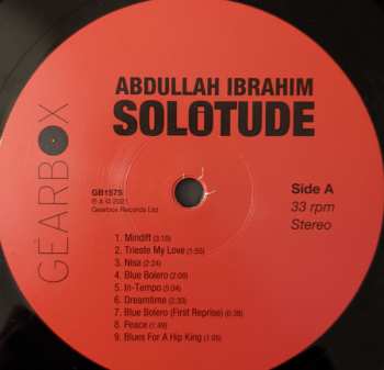 LP Abdullah Ibrahim: Solotude 293258