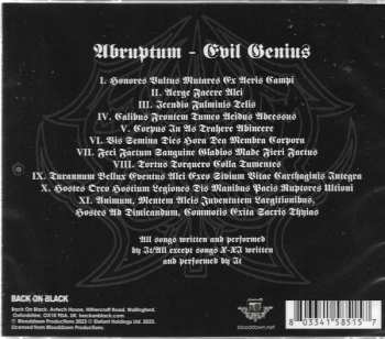 CD Abruptum: Evil Genius 562057