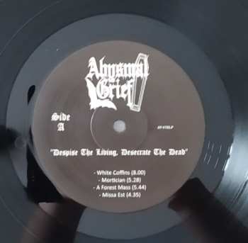 LP Abysmal Grief: Despise The Living, Desecrate The Dead LTD 543708