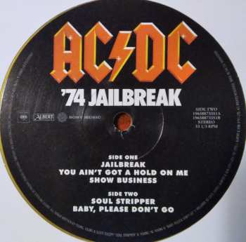 LP AC/DC: '74 Jailbreak CLR | LTD 597958