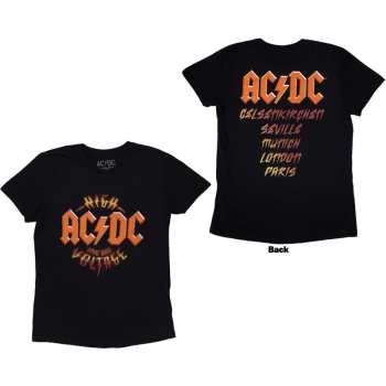 Merch AC/DC: Ac/dc Ladies T-shirt: High Voltage Dive Bar (back Print & Ex-tour) (x-large) XL