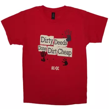 Dětské Tričko Dirty Deeds Done Dirt Cheap