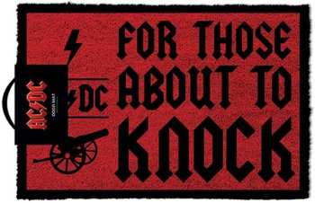 Merch AC/DC: Ac/dc Doormat: For Those About To Knock