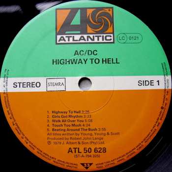 LP AC/DC: Highway To Hell 655657