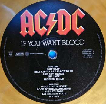 LP AC/DC: If You Want Blood You've Got It CLR | LTD 594668