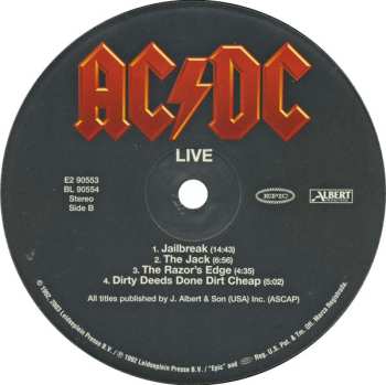 2LP AC/DC: Live 566052