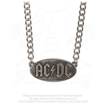 Merch AC/DC: Náhrdelník Logo Ac/dc Tag