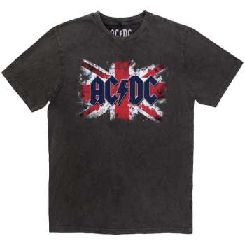 Merch AC/DC: Stone Wash Tričko Flag