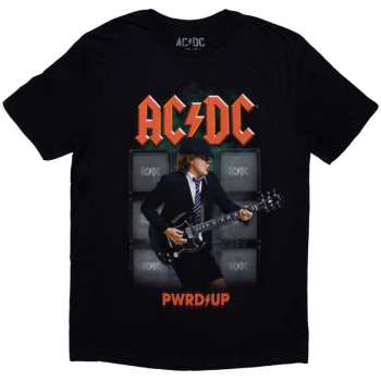 Merch AC/DC: Ac/dc Unisex T-shirt: Angus Soundwall Prw-up Eu Tour '24 (back Print & Ex-tour) (xx-large) XXL