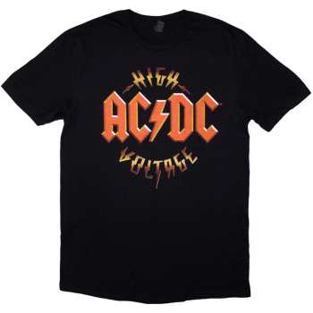 Merch AC/DC: Ac/dc Unisex T-shirt: High Voltage Rnr (back Print) (xxx-large) XXXL