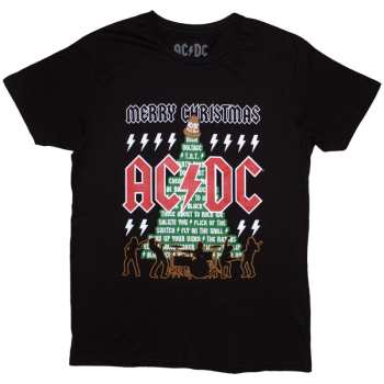 Merch AC/DC: Tričko Merry Christmas