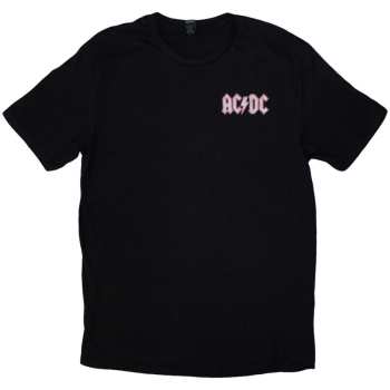 Merch AC/DC: Ac/dc Unisex T-shirt: Mini Logo / Dirty Deeds (back Print) (large) L