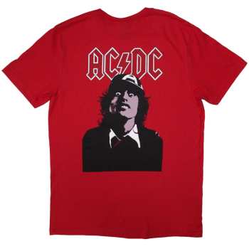 Merch AC/DC: Ac/dc Unisex T-shirt: Mini Logo / Lock Up Your Daughters (back Print) (x-large) XL