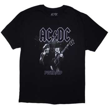 Merch AC/DC: Tričko Pwrd-up B&w Photo