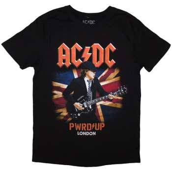  AC/DC: Ac/dc Unisex T-shirt: Pwrd-up London '24 (back Print & Ex-tour) (medium) M