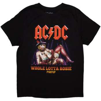 Merch AC/DC: Ac/dc Unisex T-shirt: Whole Lotta Germany Pwr-up Eu Tour '24 (back Print & Ex-tour) (small) S