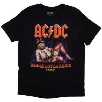 Merch AC/DC: Ac/dc Unisex T-shirt: Whole Lotta London Pwr-up Eu Tour '24 (back Print & Ex-tour) (medium) M