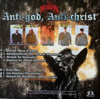 LP Acheron: Anti-god, Anti-christ CLR 429142