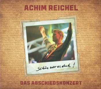 2CD Achim Reichel: Schön War Es Doch ! Das Abschiedskonzert 561929