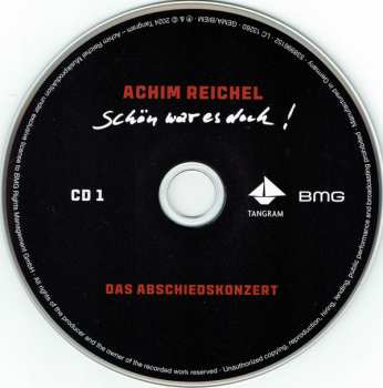 2CD Achim Reichel: Schön War Es Doch ! Das Abschiedskonzert 561929