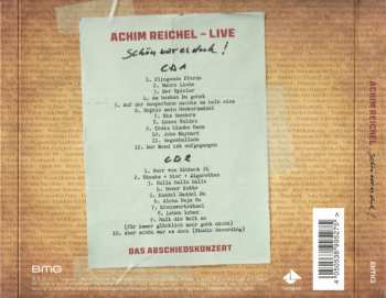 2CD Achim Reichel: Schön War Es Doch ! Das Abschiedskonzert 561929