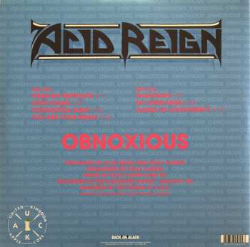 LP Acid Reign: Obnoxious LTD | CLR 133105